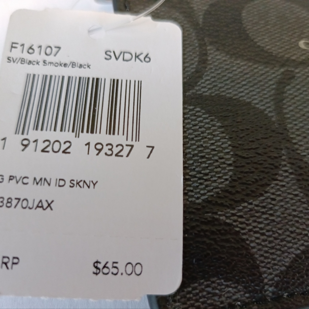 Coach Wallet With Key Chain - image 4